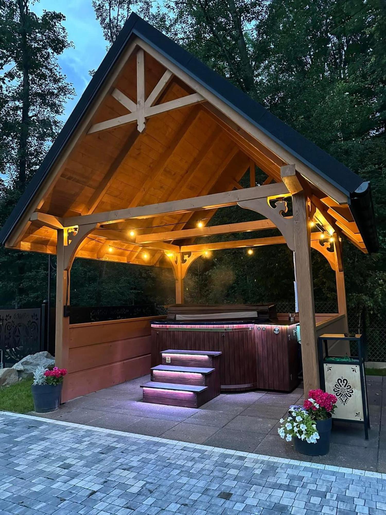 Domki Gawra Z Jacuzzi Zakopane Ngoại thất bức ảnh